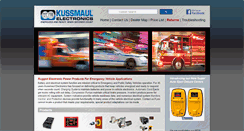 Desktop Screenshot of kussmaul.com