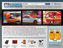 Tablet Screenshot of kussmaul.com